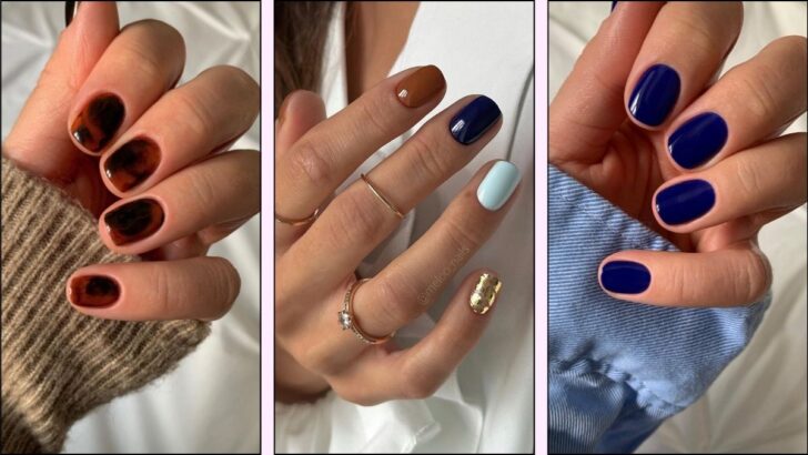 25 Short Fall Nail Designs That Are Perfect for Sweater Weather