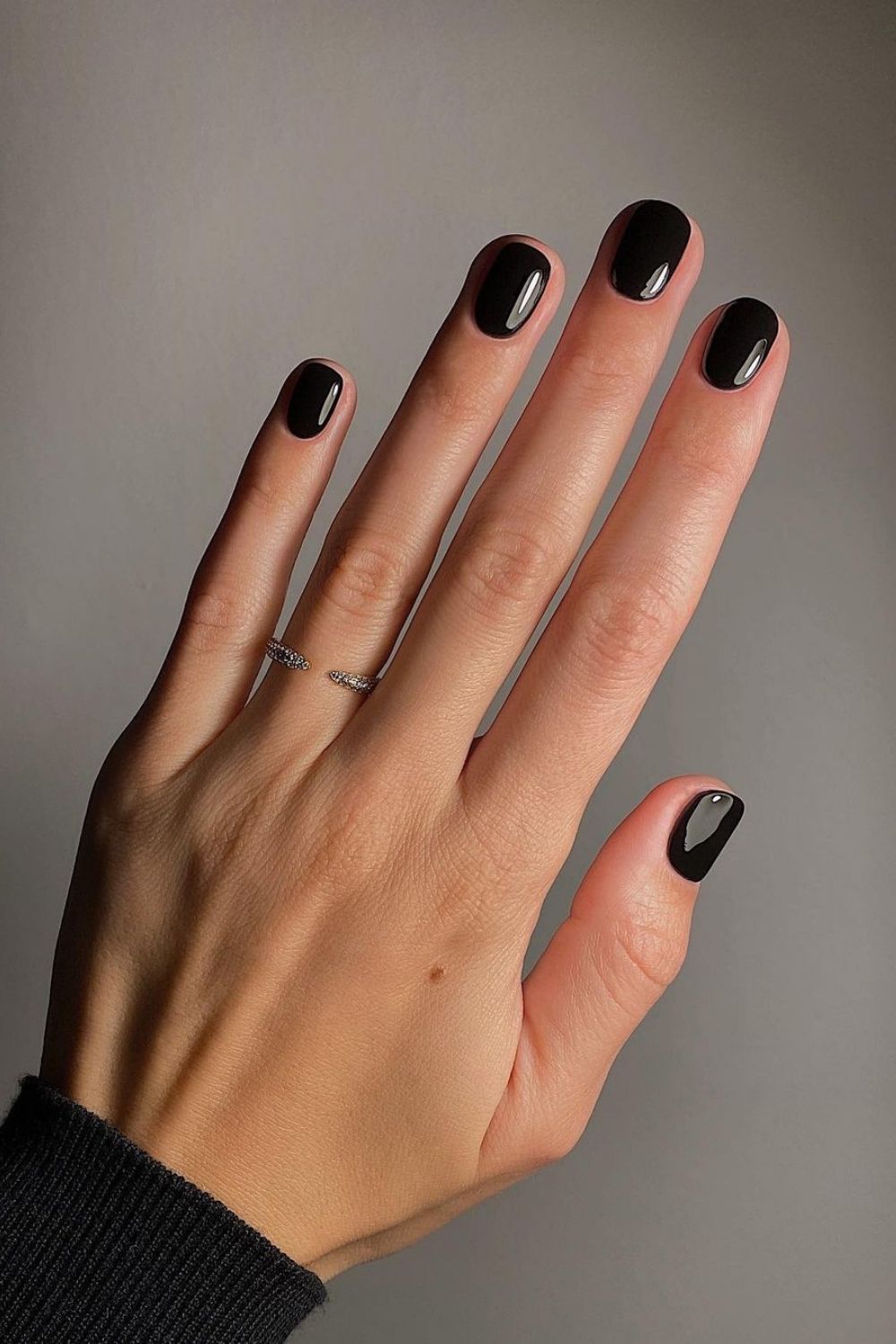 black nails