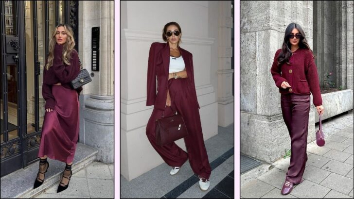 15 Burgundy Outfit Ideas to Crush Your Fall Aesthetic