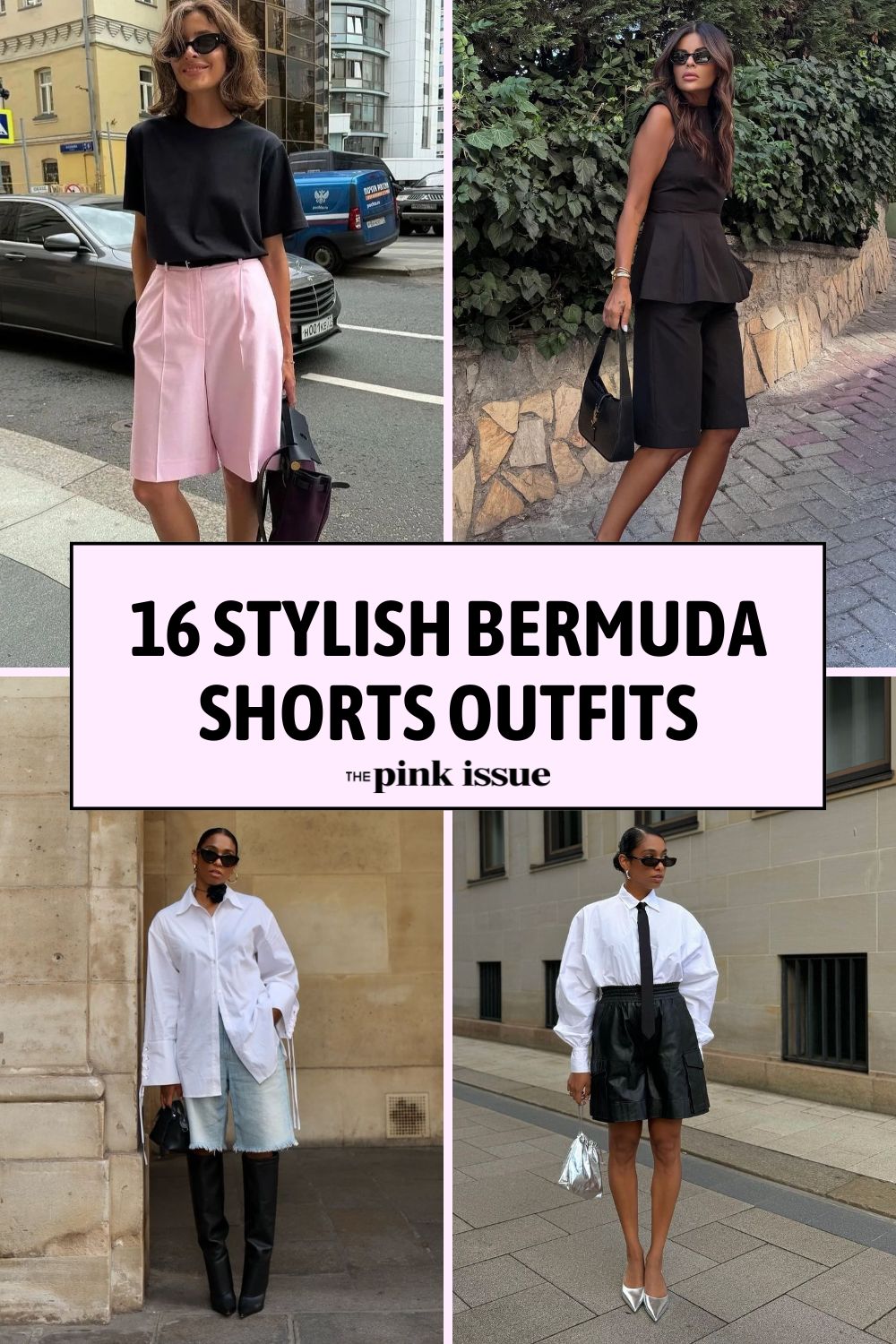 16 Stylish Bermuda Shorts Outfits You Can Wear Anywhere PINTEREST!