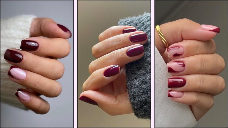 These 25 Burgundy Fall Nails Are Trending All Over in 2024