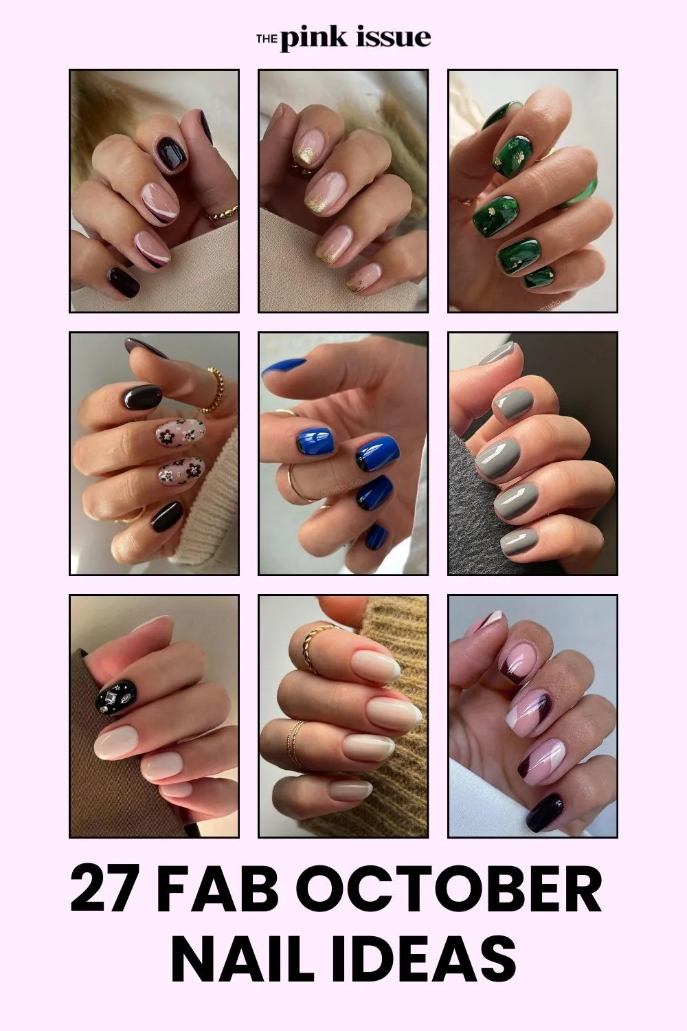 October Nail Designs Pinterest