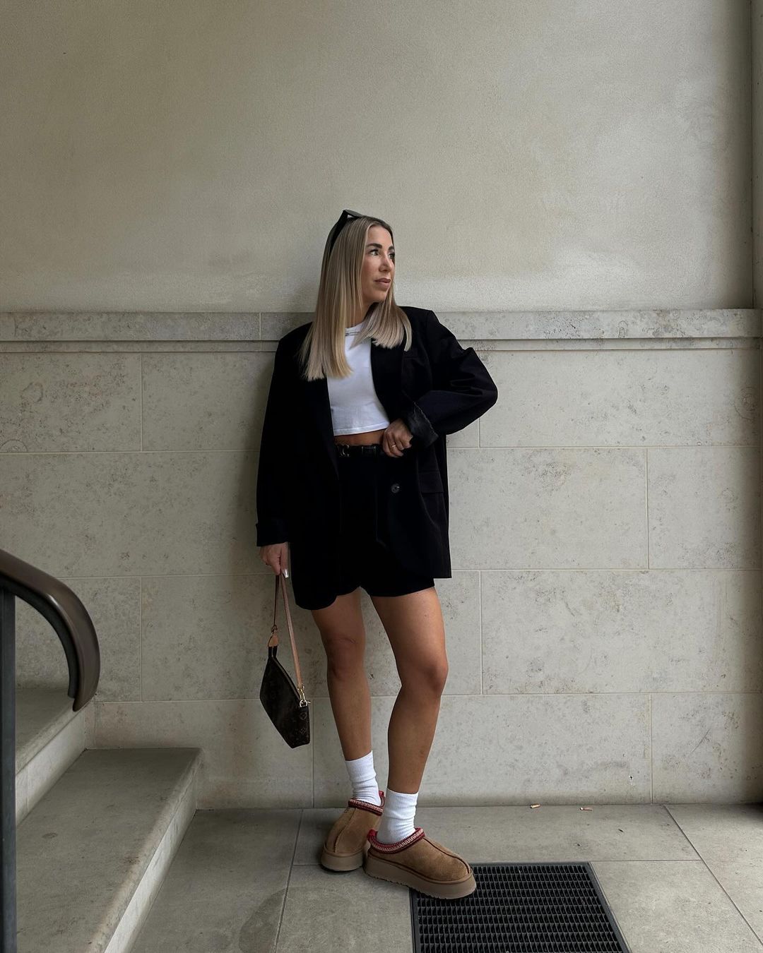 Oversized Blazer & Shorts