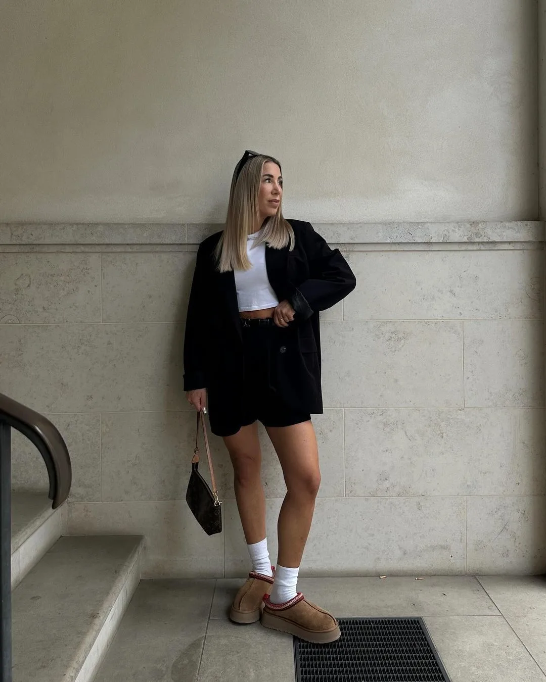 Oversized Blazer & Shorts