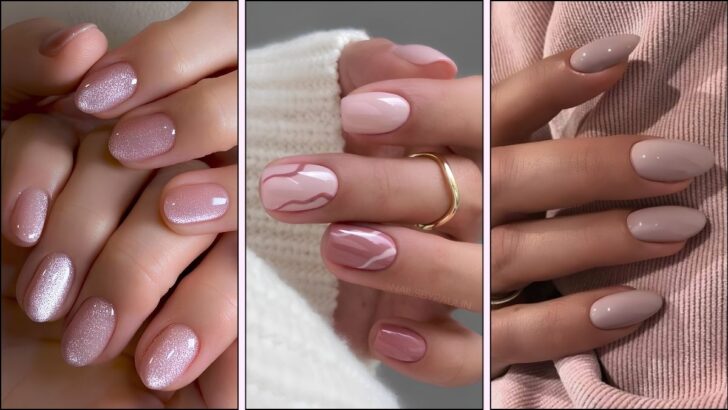 25 Pink Fall Nail Ideas That Are Too Pretty to Miss