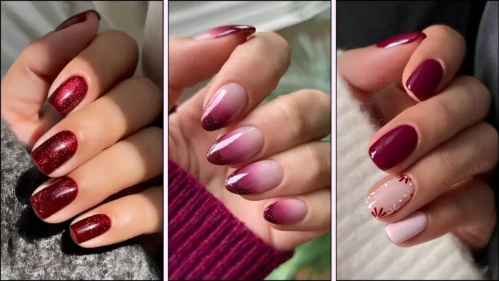 25 Red Fall Nail Designs That Are Straight-Up Gorgeous