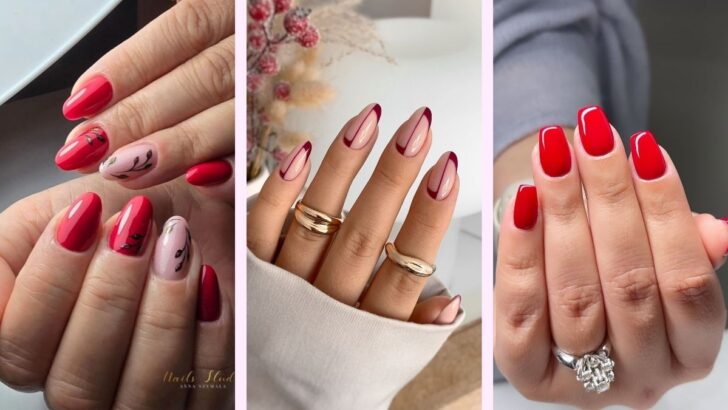 These 20 Red Fall Nail Ideas Will Keep You on Trend in 2024