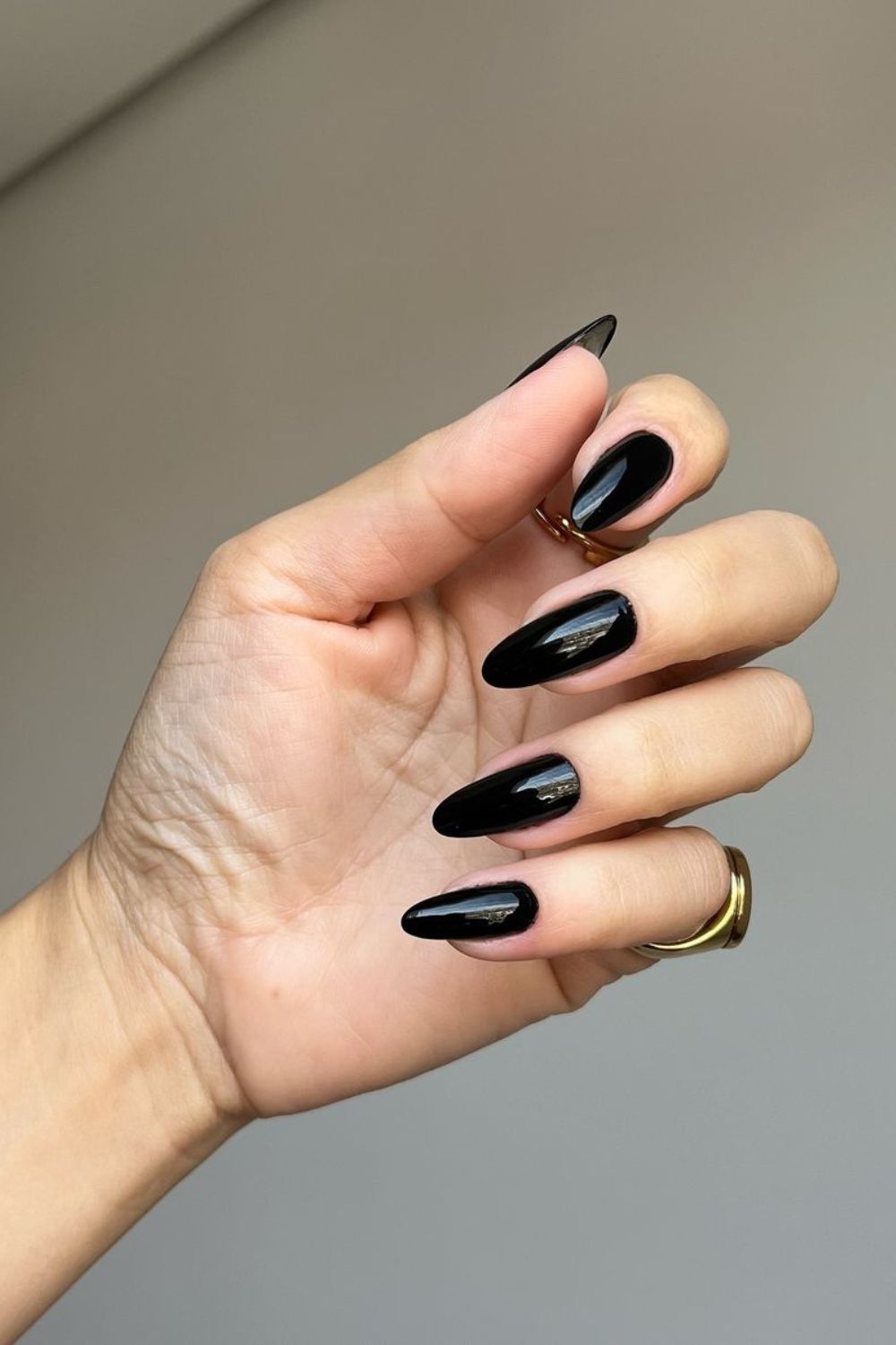 black nails