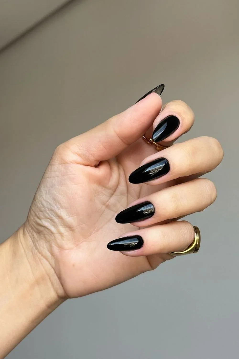 black nails