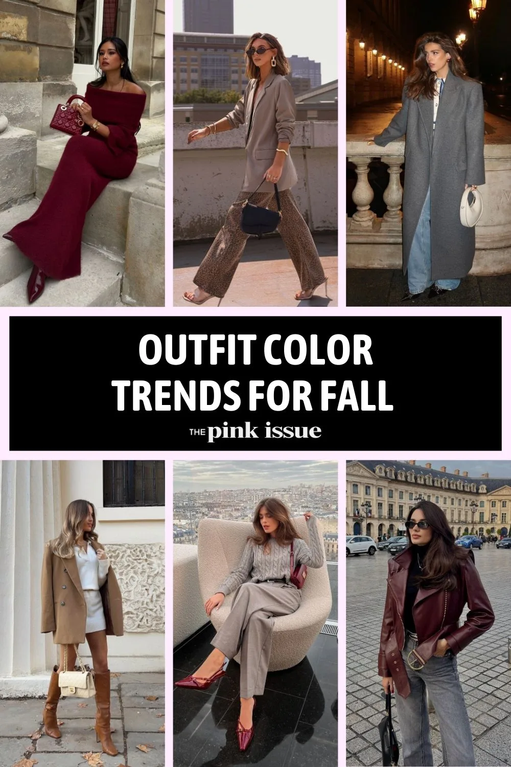 outfit color trends for fall pinterest