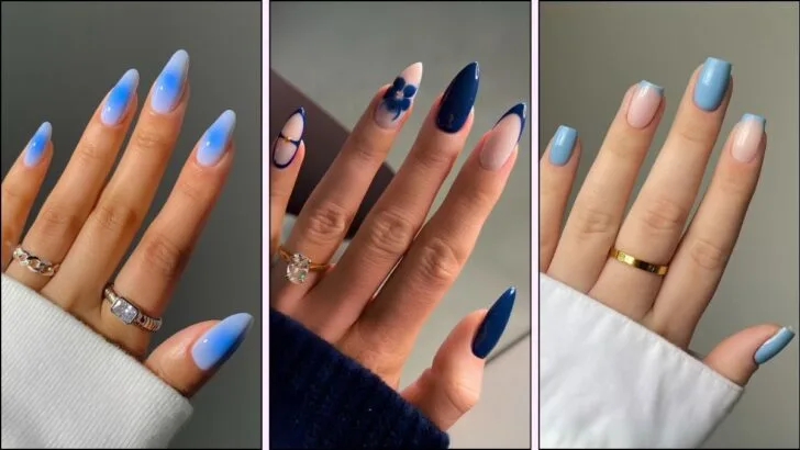 50 Blue Nail Designs for 2025 That Are Straight-Up Stunning