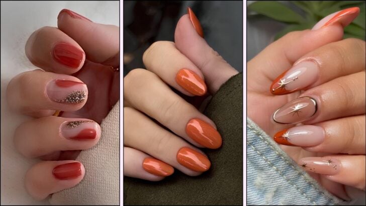 20+ Trendy Burnt Orange Nail Designs You’ll Love