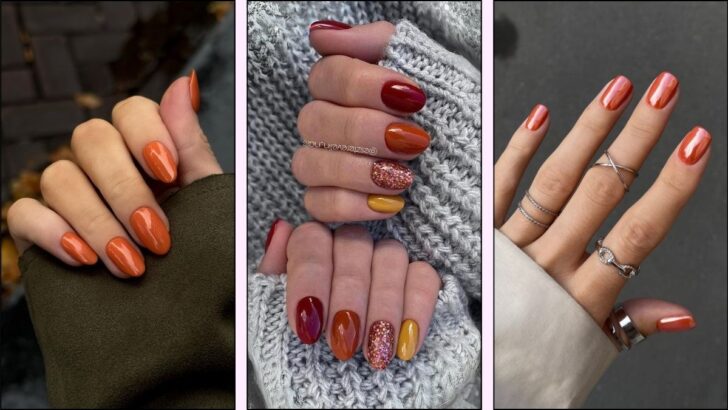 21 Burnt Orange Nail Designs to Spice Up Your Fall Style