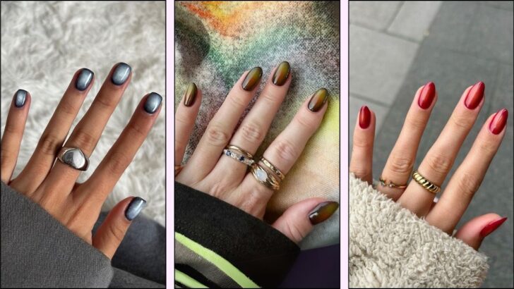 These 30 Fall Aura Nails Are the Vibe You Need This Season