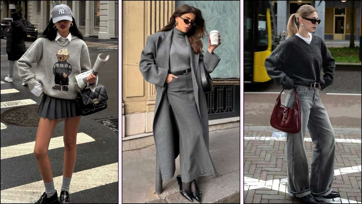 Gray fall outfit ideas