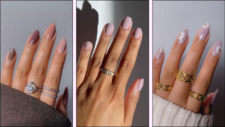 25 Dreamy Mauve Nail Designs You’ll Want Immediately