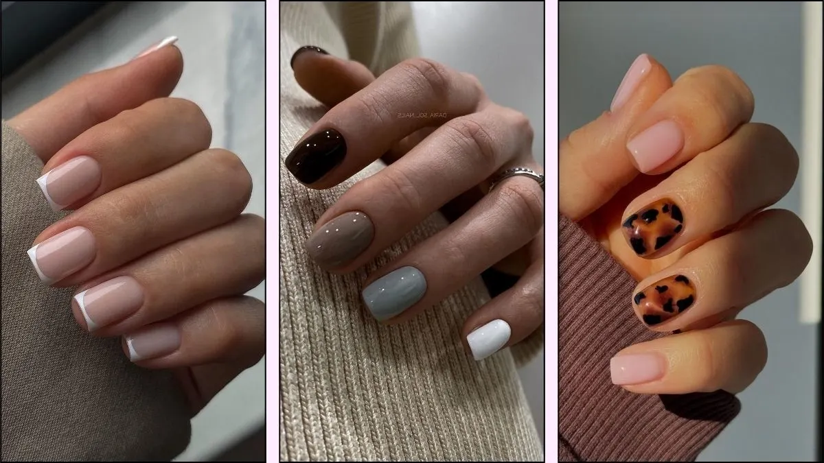 A collage of nail designs for November