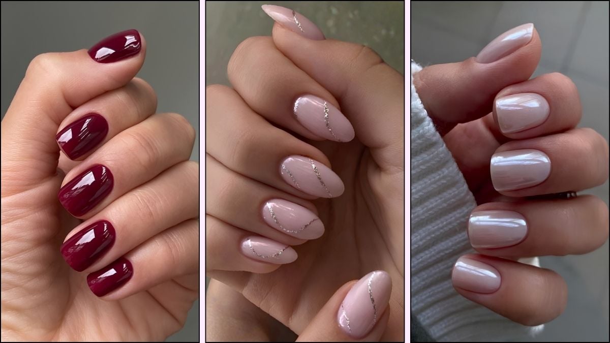 A collage of nail designs for November