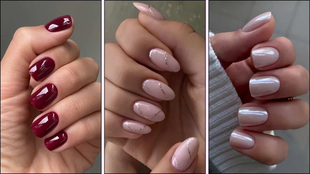 A collage of nail designs for November