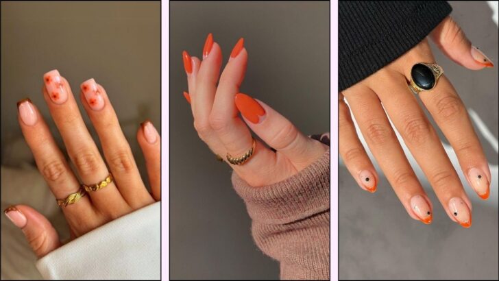 30 Fall-Ready Orange Nails That Are Absolutely Crush-Worthy