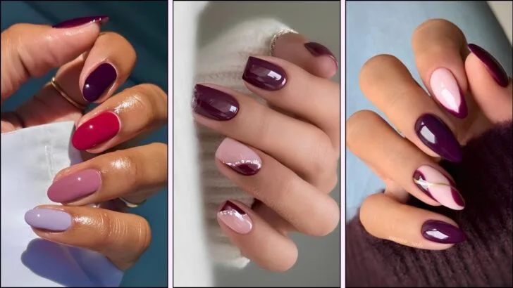 20 Plum Nails That Make Any Outfit Look Expensive