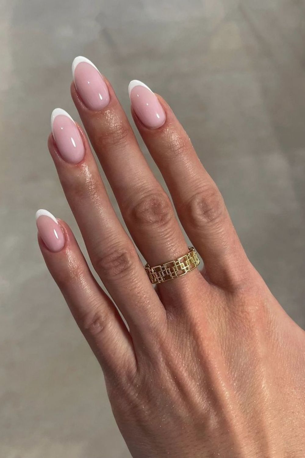 classic french manicure