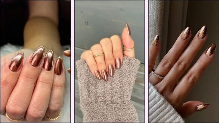 TikTok’s Fall Nail Crush: Moscow Mule Nails 