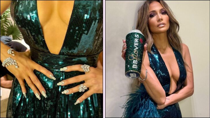 J.Lo’s Latest Crystal Mani Proves She’s Still the Queen of Bling