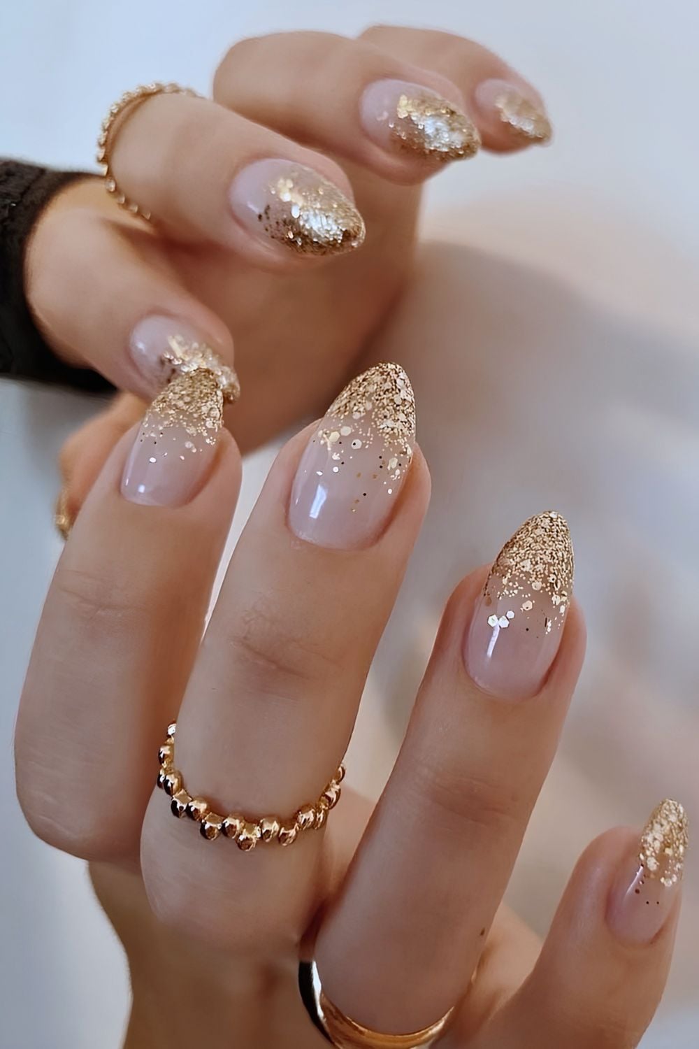 nail color for gold sequin dress 7 Best Nail Colors That Go With Your Gold Dress