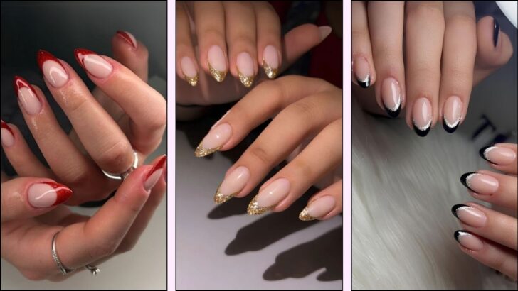 20 Glitter French Tip Nail Ideas You’ll Want to Screenshot