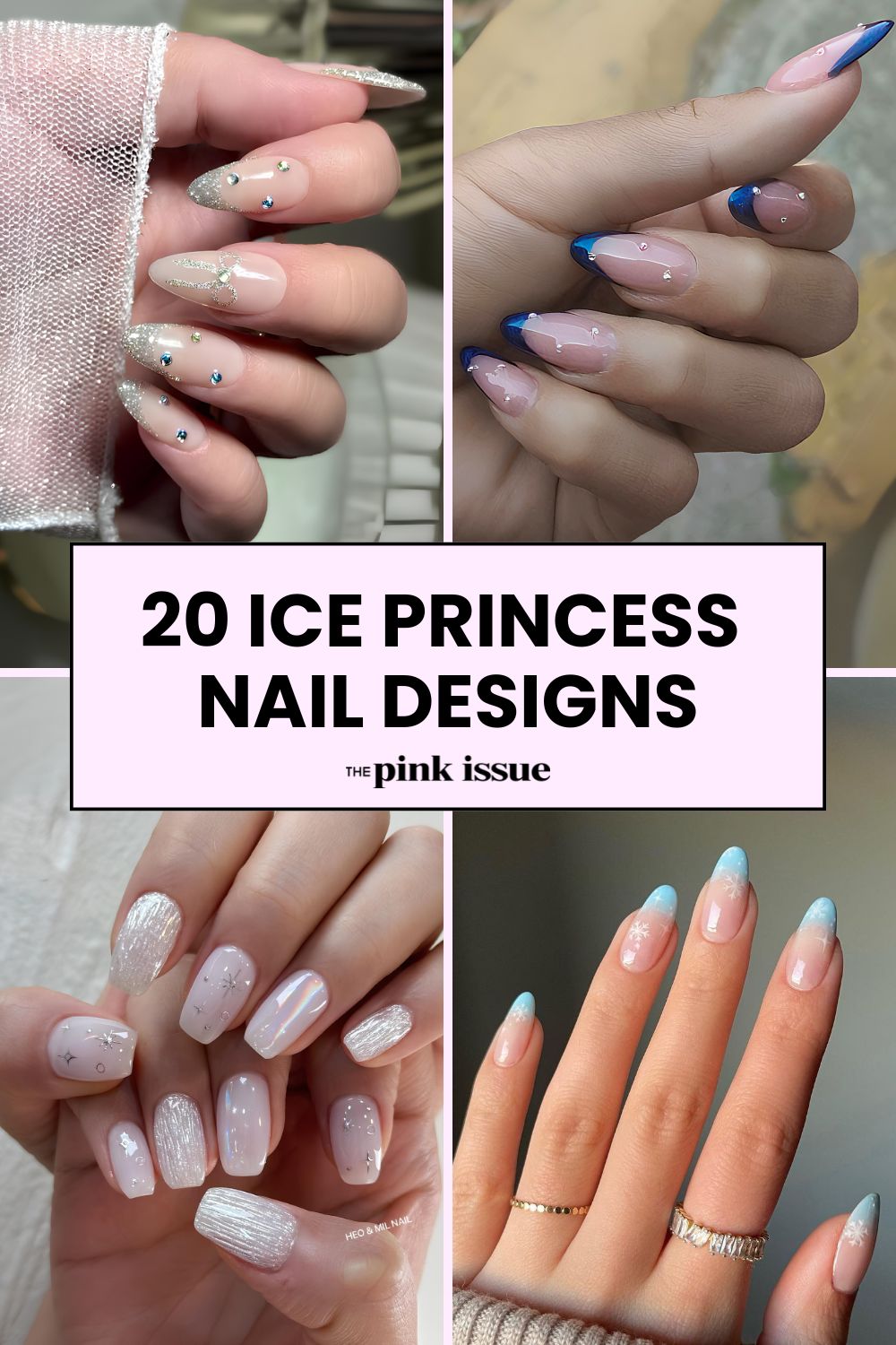 Ice princess nail ideas Pinterest