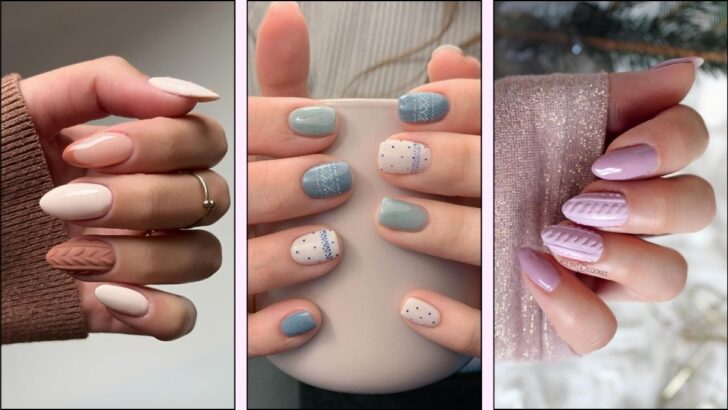 Sweater Nails Are Trending Big Time—Here Are 23 Ways to Rock the Look