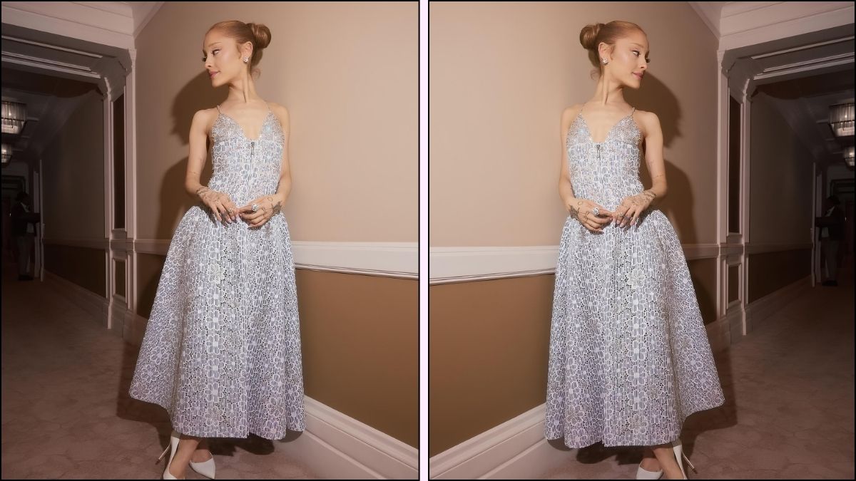 Ariana Grande Chanel dress