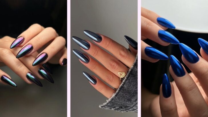 20 Dark Chrome Nail Ideas That Will Make Your Mani Unforgettable