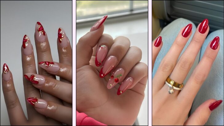 50 Red Nail Designs That Prove Classic Never Goes Out of Style