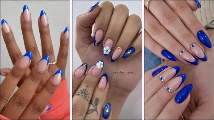 20 Royal Blue Nails That’ll Have You Feeling Like a Queen