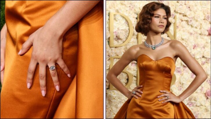 Zendaya’s Engagement Nails Are the Talk of the Golden Globes