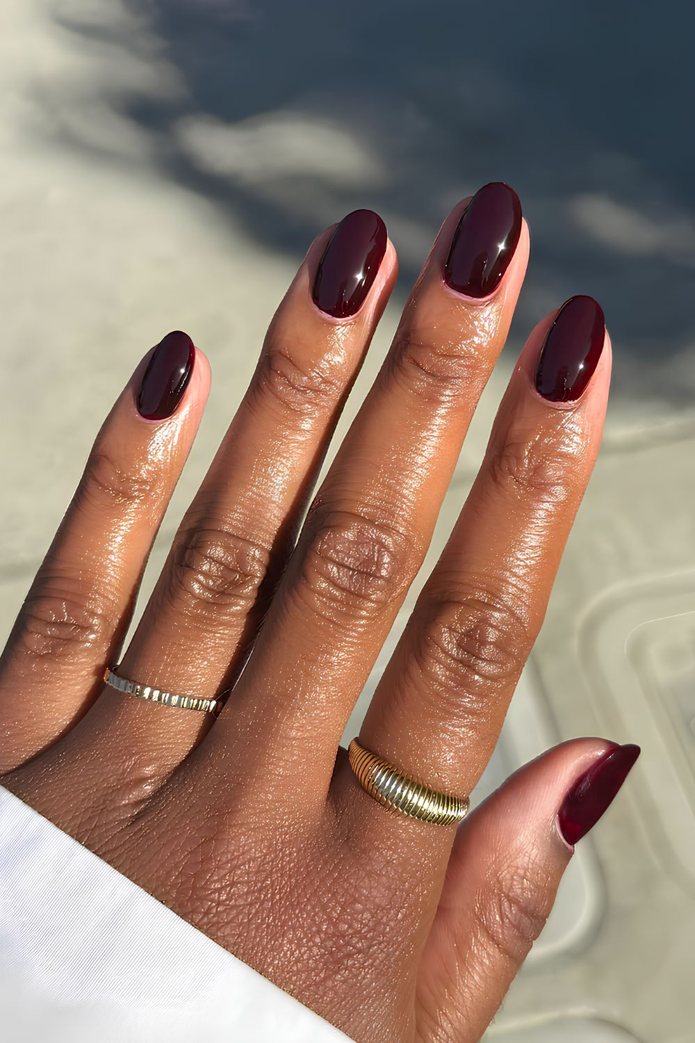 Chocolate cherry mani