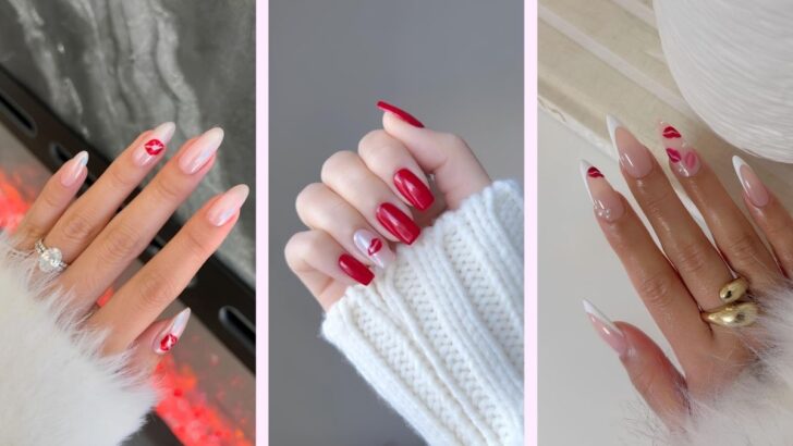 27 Stunning Kiss Nail Designs Perfect for Valentine’s Day