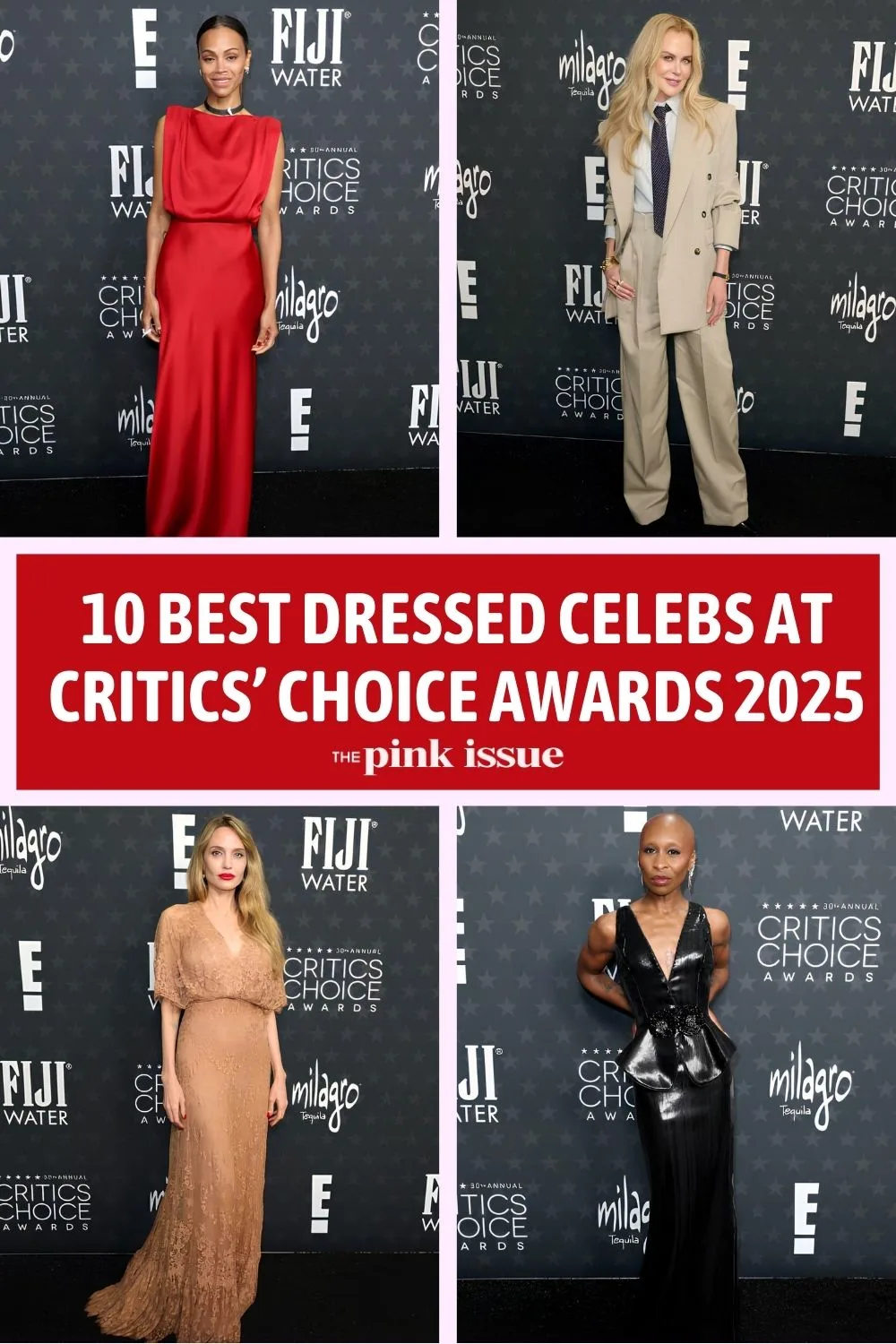 Critics Choice award outfits Pinterest