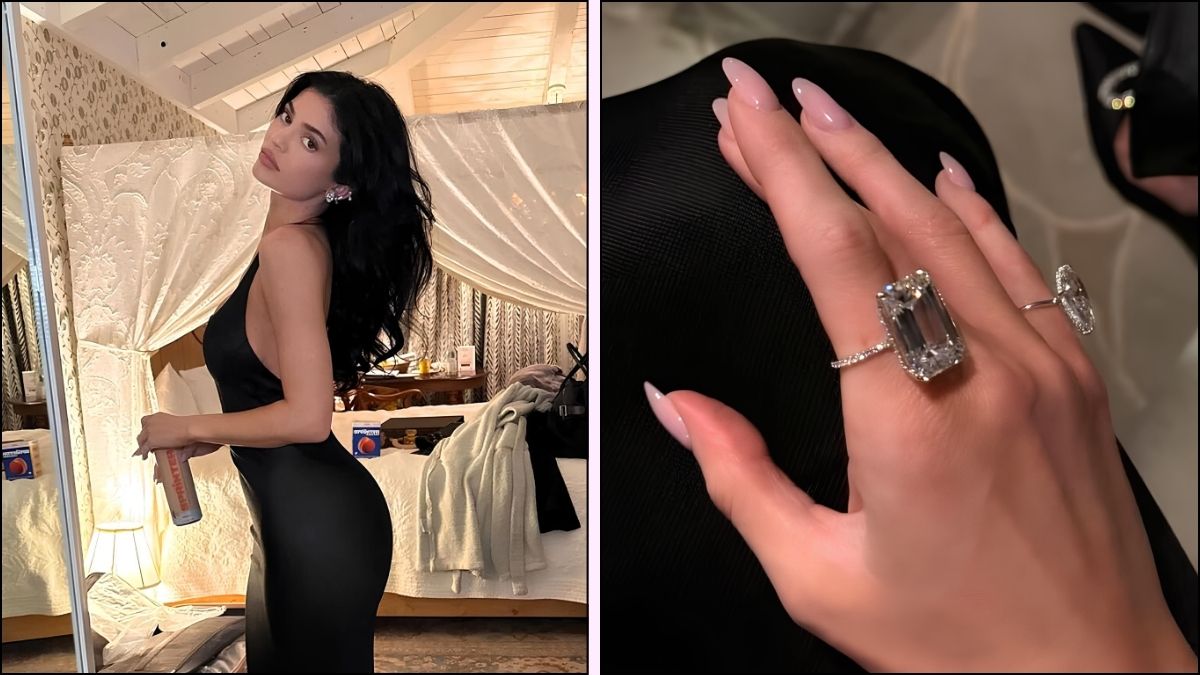 Kylie Jenner's nails at Santa Barbara Film Festival