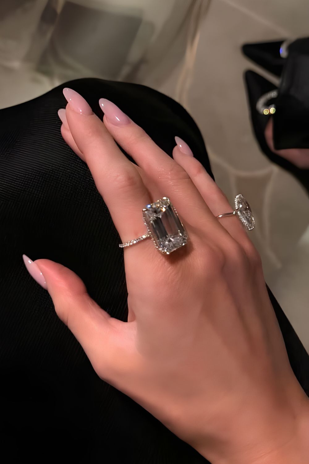 Kylie Jenners nails at Santa Barbara Film Festival