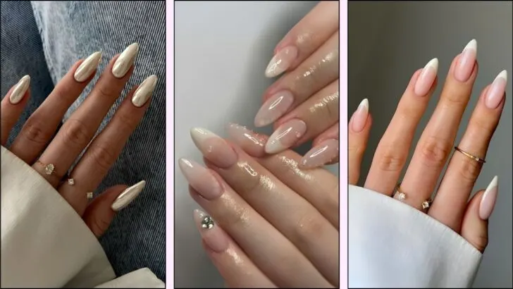 21 Vanilla Nail Designs So Pretty You&rsquo;ll Stare at Your Hands All Day