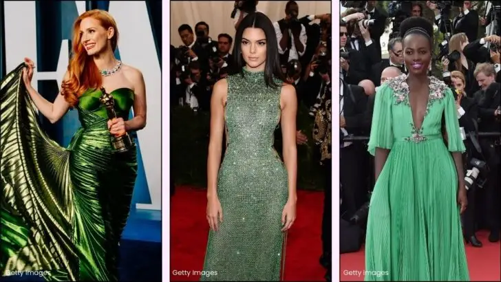 20 Times Green Dresses Stole the Show on the Red Carpet