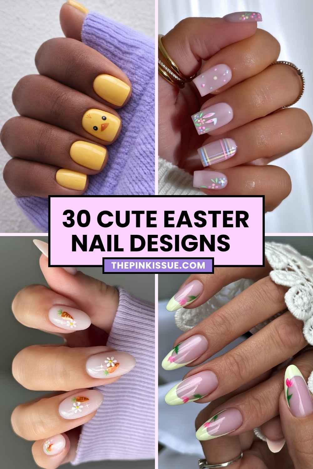 Easter nail ideas Pinterest