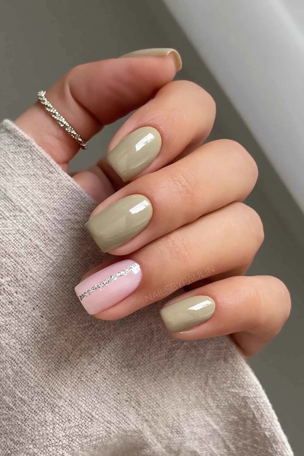 Soft Sage Green Nails That Wow