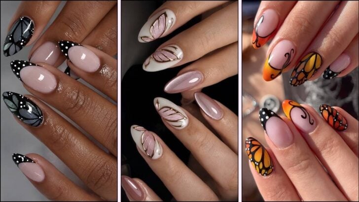 25 Whimsical Butterfly Nail Designs You Need To See