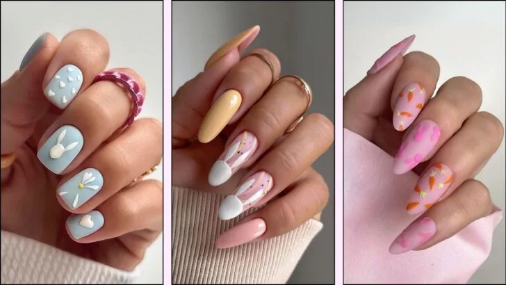 15 Easter Bunny Nail Designs for Trendy Spring Nails