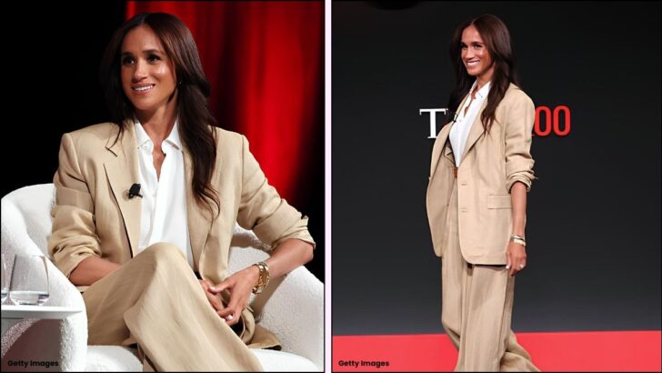 Meghan Markle’s Linen Suit Gave Montecito Vibes at TIME100