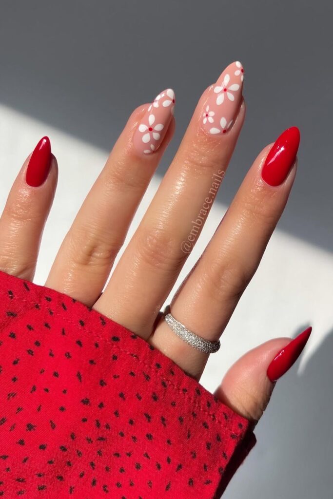 30 Red Spring Nail Ideas So Pretty You'll Skip Pastels